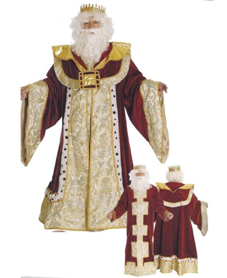 Traje Rey De Mago Comprar Online En Wn0okp Lujo Blanco 5ARqLcS3j4