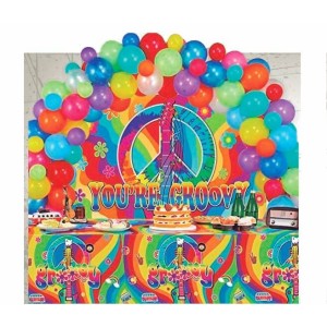 Decoración Fiesta Hippie Flower Power Decoración Fiesta Hippie Flower Power