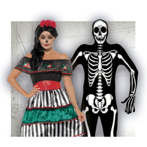 Disfraces de Catrina y Esqueletos Disfraces de Catrina y Esqueletos