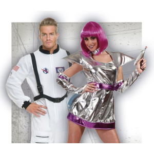 Disfraces de Astronautas y Marcianos Disfraces de Astronautas y Marcianos