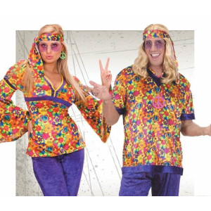 Disfraces Hippies, Años 50, 60, 70 Y 80
