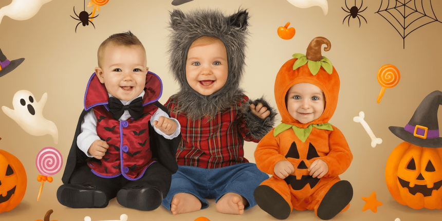 Disfraces para bebés 2025: ideas adorables, cómodas y seguras para un Halloween inolvidable